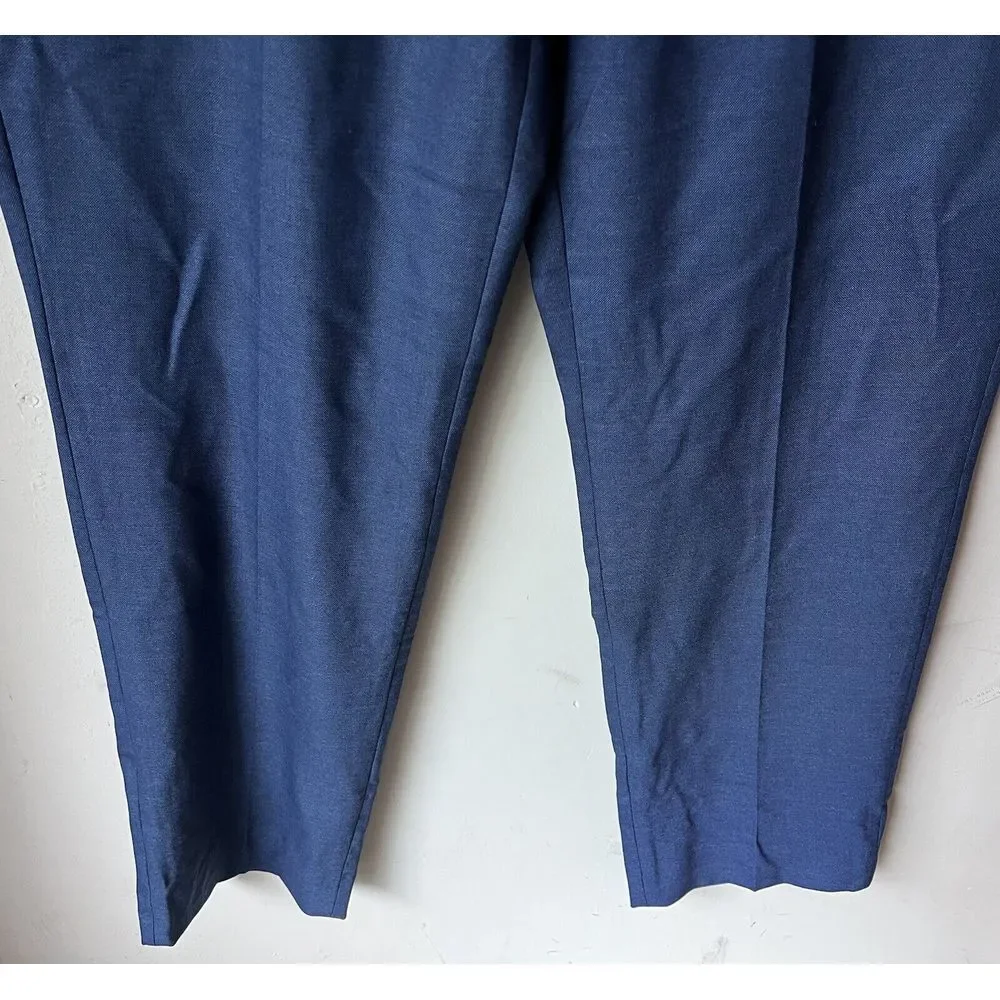Banana Republic Pants Mens 34x32 Slim Fit Blue Wrinkle Resistant Trousers Casual